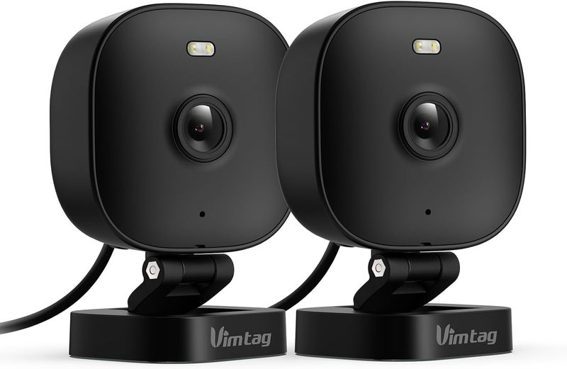 Vimtag Security Camera Outdoor 2.5K, 2.4G/5G Smart Wi-Fi Cameras for Home Security with Color Night Vision, Motion Activated Spotlight/Siren, IP66,2-Way Audio, Support Cloud/512G SD Card Storage,Wired - Image 1